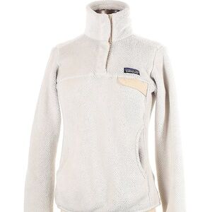 Patagonia Women’s Gray Polartec Pullover Jacket Size Medium